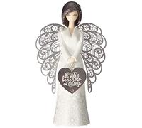 You are an angel, Figura de ángel con corazón y mensaje en italiano, Enesco