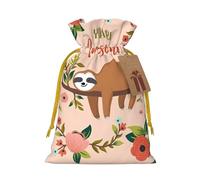 You Are Awesome - Bolsas de Navidad con estampado de perezoso con cordones, bolsas de regalo de Navidad, bolsas de recuerdos de fiesta, M