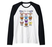 You Are Butterfly Beautiful Christian Religious Bible Verse Camiseta Manga Raglan