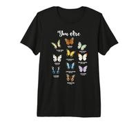 You Are Butterfly Christian Faith Jesús Biblia Verso Orando Camiseta Premium