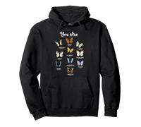 You Are Butterfly Christian Faith Jesús Biblia Verso Orando Sudadera con Capucha