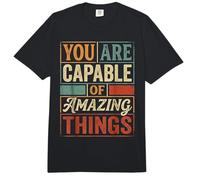 You Are Capable of Amazing Things Motivation Confidence - Comfort Colors Adult Heavyweight T-Shirt