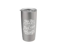 You Are Capable Of Amazing Things Motivation Confidence - Vaso térmico de acero inoxidable de doble pared