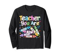 You Are Chosen Precious Crayons Biblia Verso Fe Profesor Manga Larga