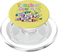 You Are Chosen Precious Crayons Biblia Verso Fe Profesor PopSockets PopGrip para MagSafe