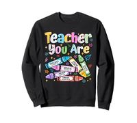You Are Chosen Precious Crayons Biblia Verso Fe Profesor Sudadera