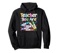 You Are Chosen Precious Crayons Biblia Verso Fe Profesor Sudadera con Capucha