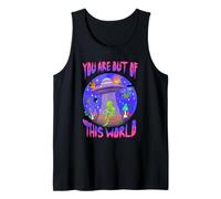 You Are Cosmic Alien UFO Diseño Gráfico Camiseta sin Mangas