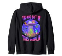 You Are Cosmic Alien UFO Diseño Gráfico Sudadera con Capucha
