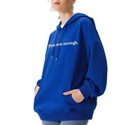 You Are Enough Hoodie, You Are Enough Dear Person Behind Me Hoodie Sweatshirt Unisex (Blue,5XL)