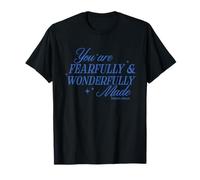 You Are Fearfully and Wonderfully Made Biblia Verso Cristiano Camiseta