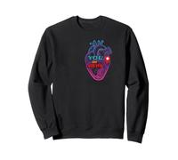 You Are Here Corazón anatómico San Valentín romántico Amor Regalo Sudadera