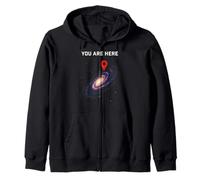 You Are Here Galaxy Space Universe Astronomy Gift Sudadera con Capucha