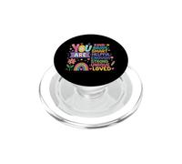 You Are Kind Brave Smart Strong Unique Loved Afirmation PopSockets PopGrip para MagSafe