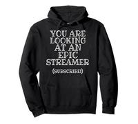 You Are Looking At Epic Streamer Subscribe IRL Stream Gear Sudadera con Capucha