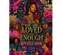 You Are Loved and Enough: 50 Large-Print Affirmation Word Search Puzzles for Black Women | Faith, Self-Love & Encouragement Activity Book