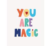 ✨ You Are Magic ✨ - Colorful Motivational Composition Notebook for Women, Teens & Girls: Inspirational Quote Journal | 110 Ruled Pages | 7.5" x 9.25" | Perfect for School, Work, or Personal Writing