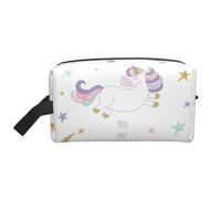 You are Magical - Neceser de viaje con estampado mágico para hombre, bolsa de cosméticos de gran capacidad para mujeres, White, Talla única