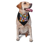 You Are More Than A Test Score Spring Dog Bandanas Boy Bulk Puppy Pañuelo Ajustable Triángulo Suave Baberos Accesorios para Perros Pequeños Medianos Grandes Gatos Blanco