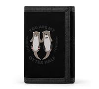 You are My Otter - Cartera triple impresa con bolsillo frontal con ventana de identificación, regalos para hombres y mujeres, Estilo:, Talla única, MHXYZHW