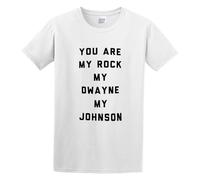 You Are My Rock My Dwayne My Johnson Heathered Red The Rock Dwayne Johnsons Mens T-Shirt White Tees Unisex Shirt 3XL