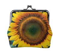 You are My Sunshine - Cartera de piel sintética de microfibra con estampado de girasoles para organizar el cambio de llaves de lápiz labial