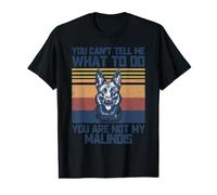 You Are Not My Malinois Dog Lover Dad Mom Men Women Camiseta gráfica económica