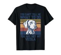 You Are Not My Vizsla Dog Lover Dad Mom Men Women Camiseta gráfica económica, Hombre, Negro, S