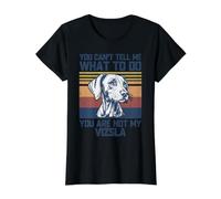 You Are Not My Vizsla Dog Lover Dad Mom Men Women Camiseta gráfica económica, Mujer, Negro, L
