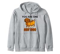 You Are One Hot Dog - Divertido Perro Salchicha en Estilo de Sudadera con Capucha