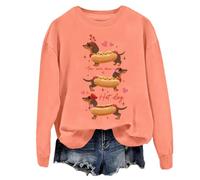 You Are One - Sudadera unisex para perro salchicha, naranja, L