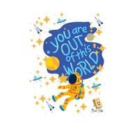 You Are Out Of This World: Astronaut Student Notebook | 8.5" x 11" | Gift for Students, Schools, & Homeschooling