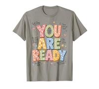 You Are Ready Testing Week Test Day Teachers Students Camiseta