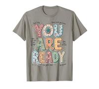 You Are Ready Testing Week Test Day Teachers Students Camiseta