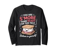 You Are S'More Than Ready For This Test Motivación Examen Manga Larga