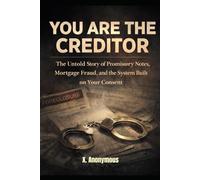 You Are the Creditor: The Untold Story of Promissory Notes, Mortgage Fraud, and the System Built on Your Consent