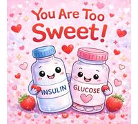 You Are Too Sweet Coloring Book: Diabetes Coloring Book For Kids