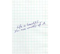 You Are Worthy: Motivational & Writing Notebook - 110 Pages, 6” x 9”, Blank Pages