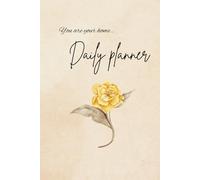 You are your home: Daily Clarity journal for routine planning, affirmations | Gift for adults and seniors |100 pages| Ruled| Rustic brown| 6.14"x9.21"