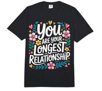 You Are Your Longest Relationship Self-Love Reminder - Comfort Colors Adult Heavyweight T-Shirt