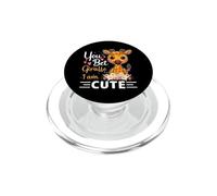 You Bet Giraffe I'm Cute - Giraffe Lover Boys and Girls PopSockets PopGrip para MagSafe