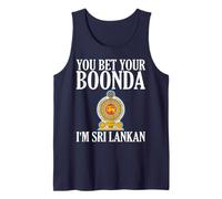 You Bet Your Boonda Soy Sri Lanka Hombres y Mujeres Camiseta sin Mangas