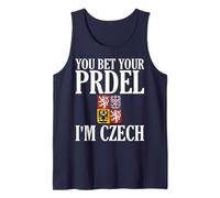 You Bet Your Prdel Soy Checo Hombres y Mujeres Camiseta sin Mangas