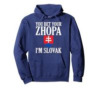 You Bet Your Zhopa Soy Eslovaco Hombres y Mujeres Sudadera con Capucha