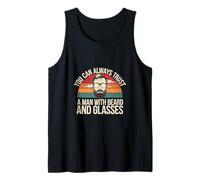 You Can Always Trust A Man With Beard And Glasses ------ Camiseta sin Mangas