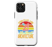 You Can Ask Me About Architecture - Regalo Divertido Retro Carcasa para iPhone 11 Pro