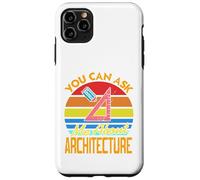 You Can Ask Me About Architecture - Regalo Divertido Retro Carcasa para iPhone 11 Pro MAX