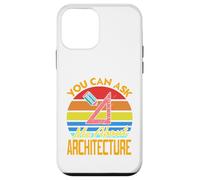 You Can Ask Me About Architecture - Regalo Divertido Retro Carcasa para iPhone 12 Mini