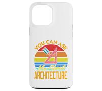 You Can Ask Me About Architecture - Regalo Divertido Retro Carcasa para iPhone 13 Pro MAX