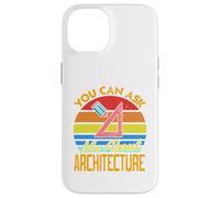 You Can Ask Me About Architecture - Regalo Divertido Retro Carcasa para iPhone 14